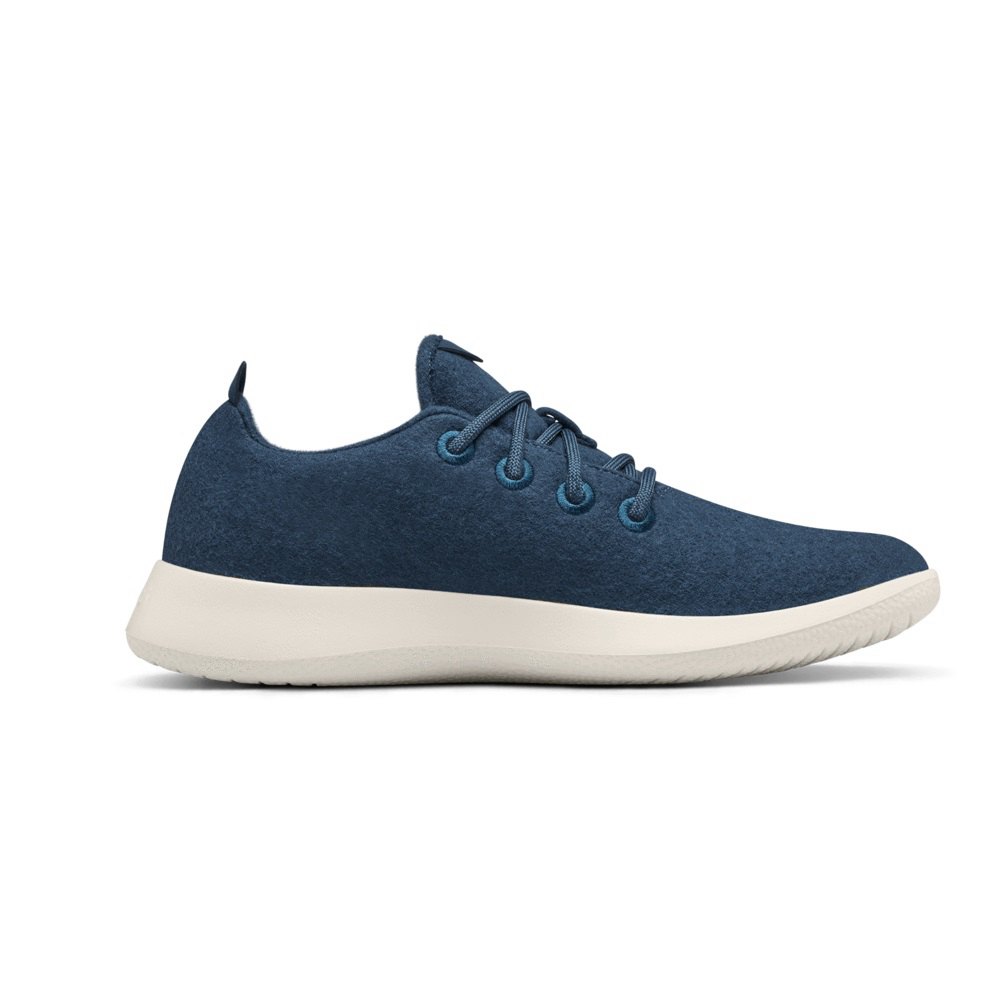 Allbirds Women\'s Wool Runners - Sneakers Navy - EAR365178